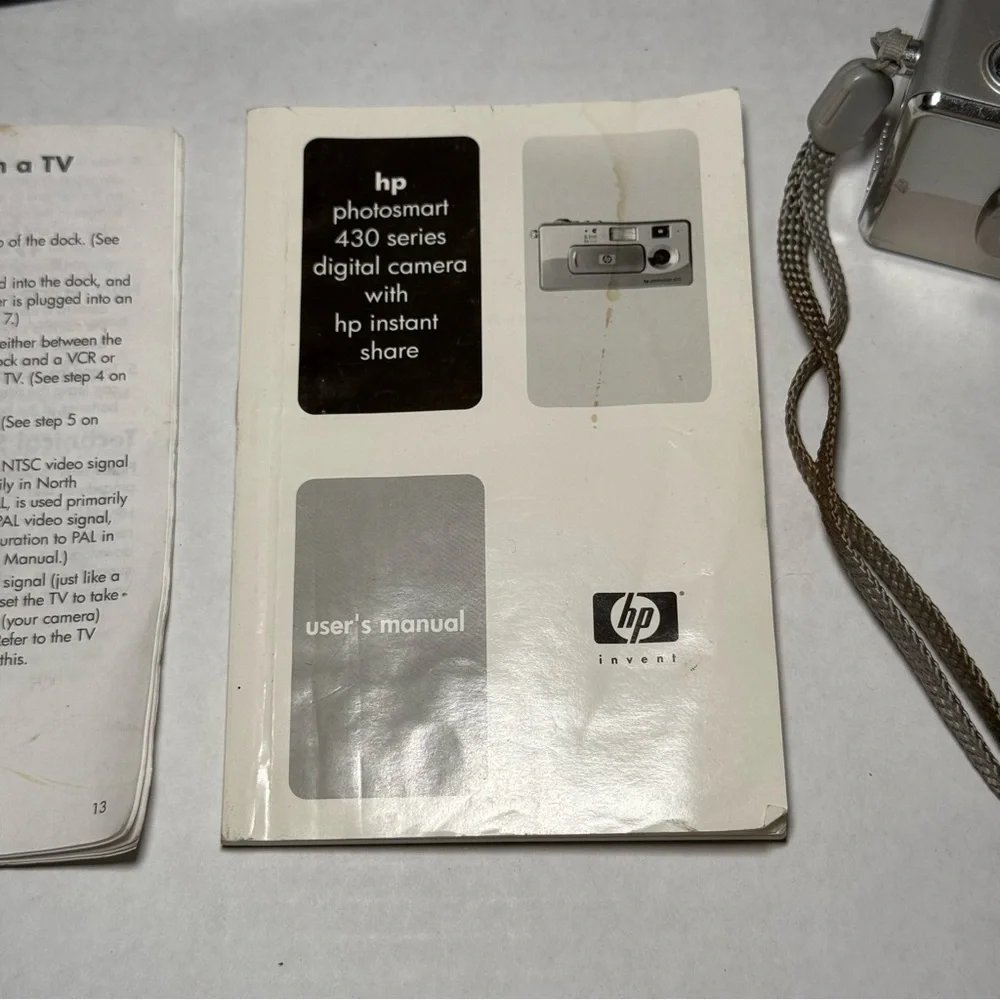 HP Photosmart Camera w/ Accessories